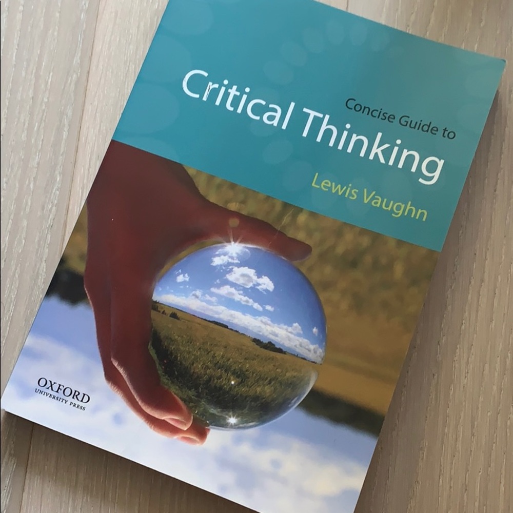 Concise guide to critical thinking- Lewis Vaughn